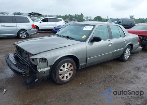 2003 Mercury Grand Marquis Ls from USA, damaged, VIN 2MEFM75W33X642009